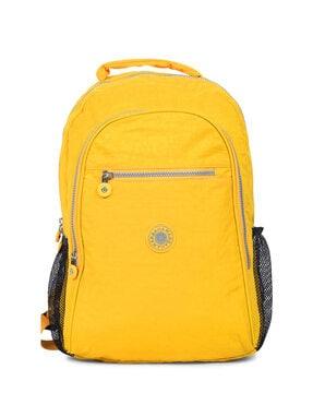 backpack with side mesh pockets