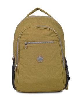 backpack with side mesh pockets