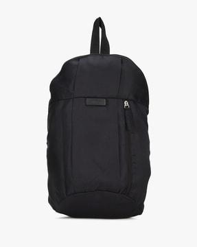 backpack with zip pocket