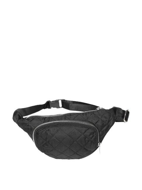 bad habit black medium waist pouch