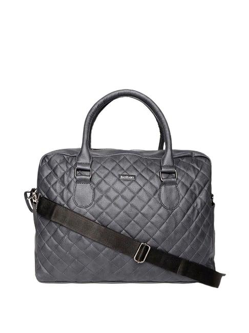 bad habit grey medium duffle bag