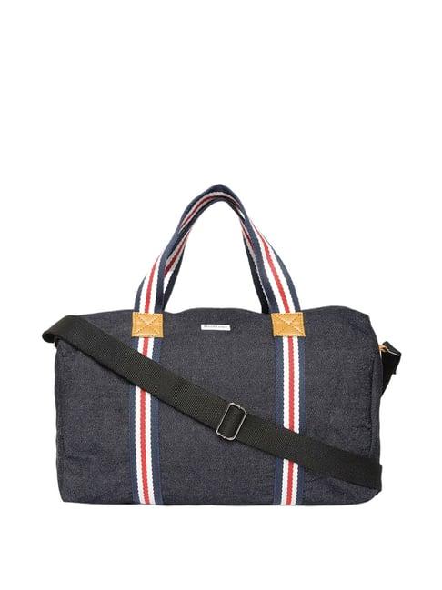 bad habit navy medium duffle bag