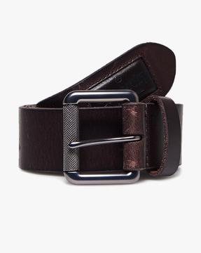 badgeman genuine leather belt