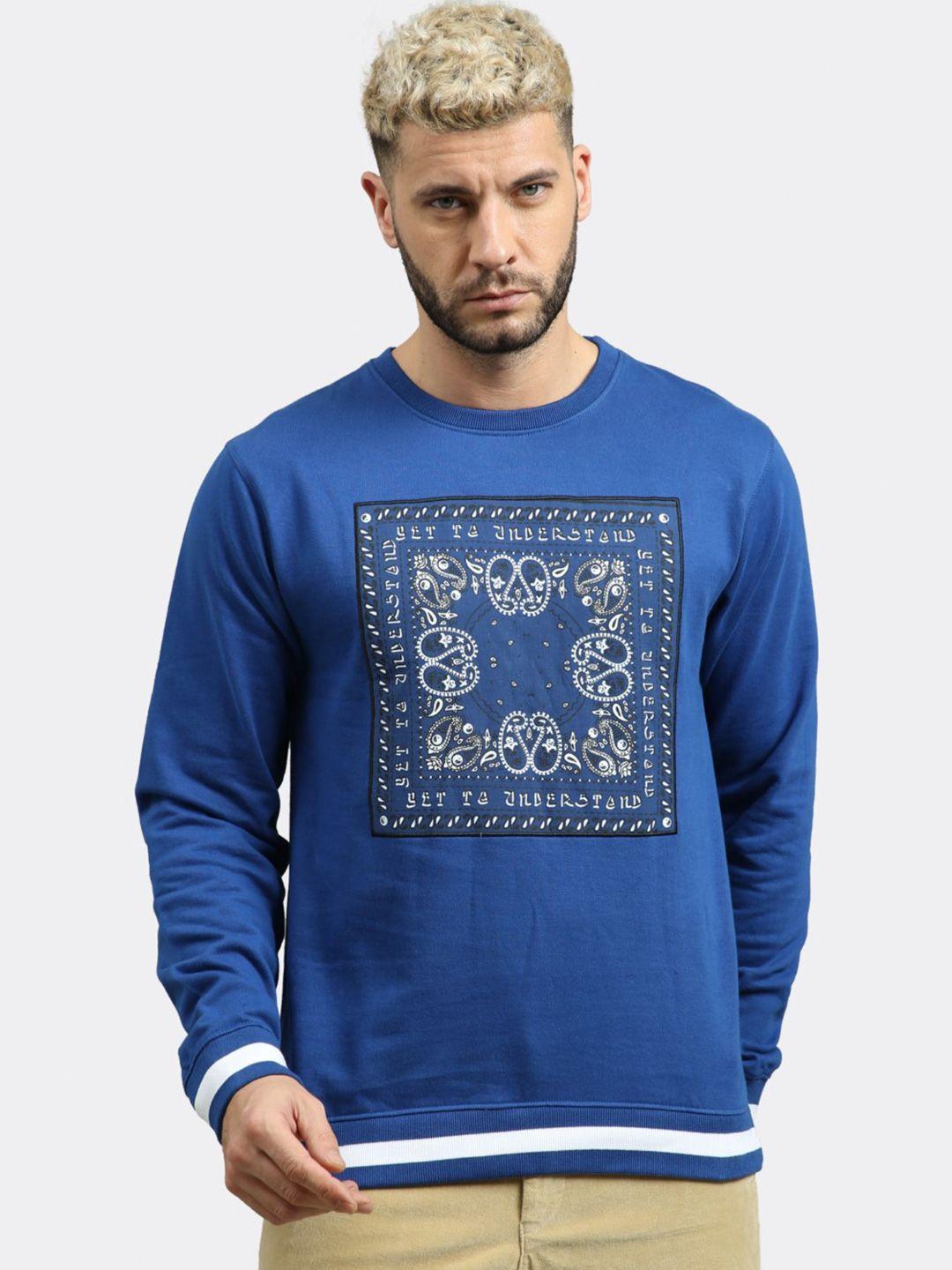 badmaash printed pure cotton sweatshirt