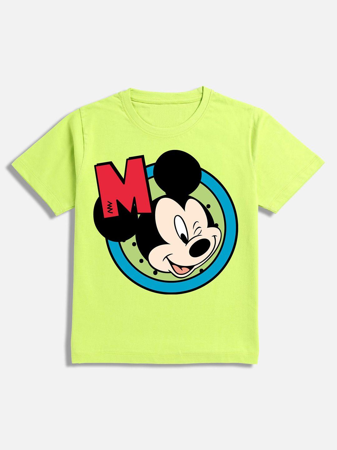 baesd boys graphic mickey mouse printed t-shirt