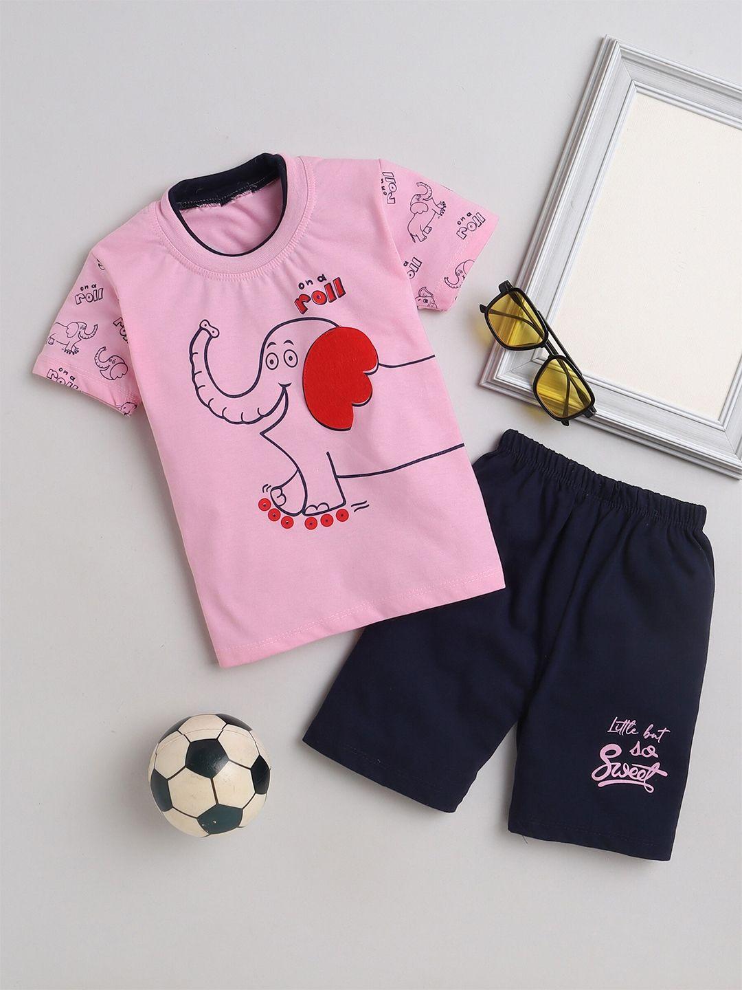 baesd-boys-graphic-printed-pure-cotton-t-shirt-with-shorts