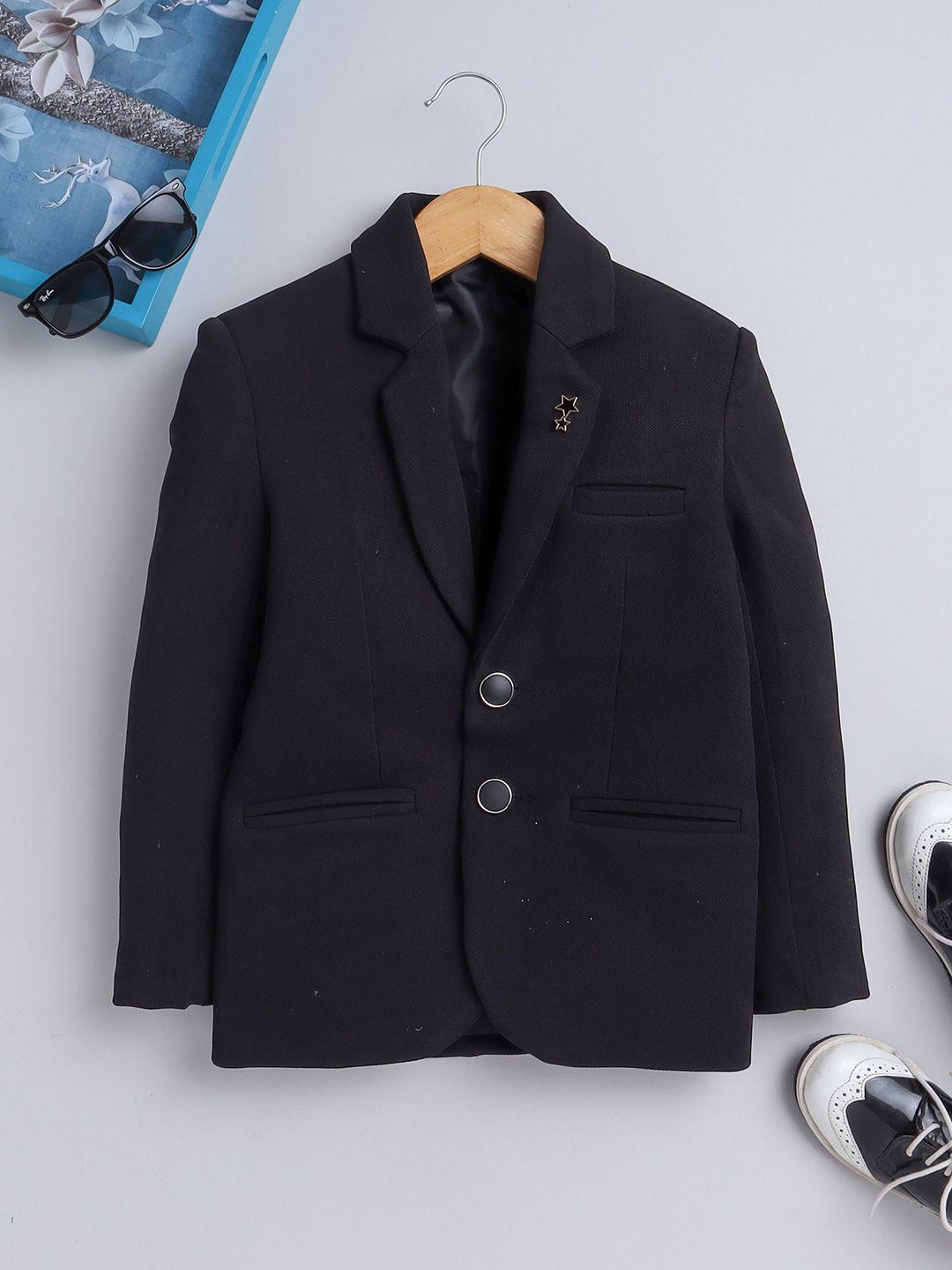 baesd boys single breasted notched lapel blazers