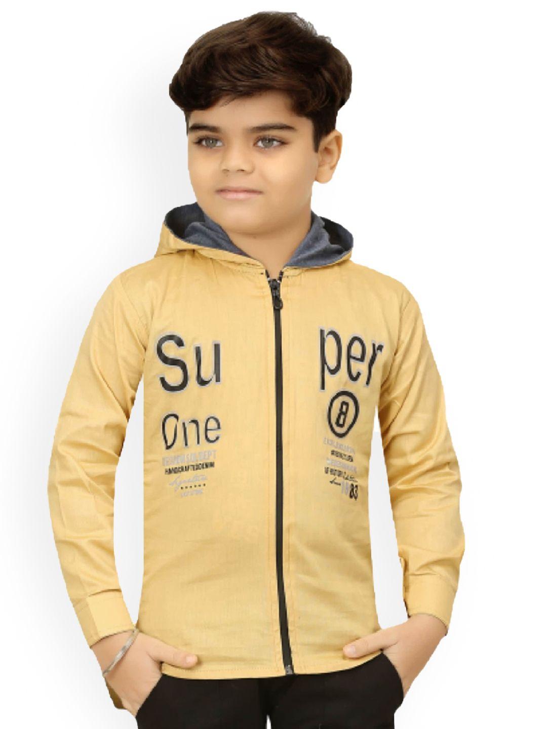 baesd boys typography printed lightweight tailored jacket with attached t-shirt