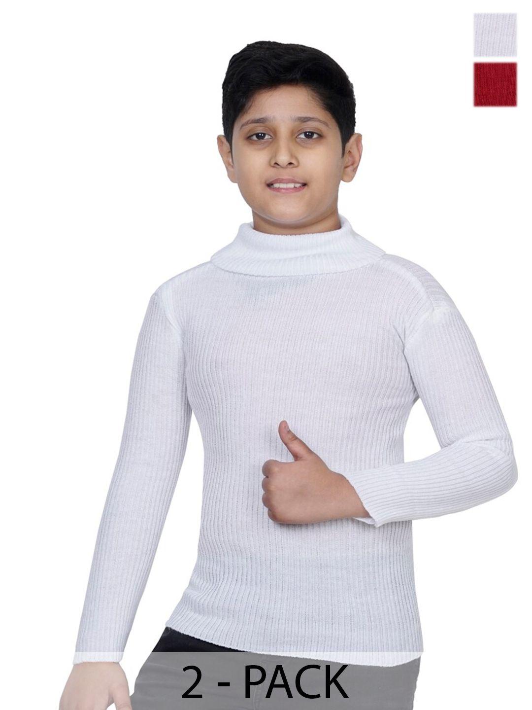 baesd boys woollen pullover with applique detail