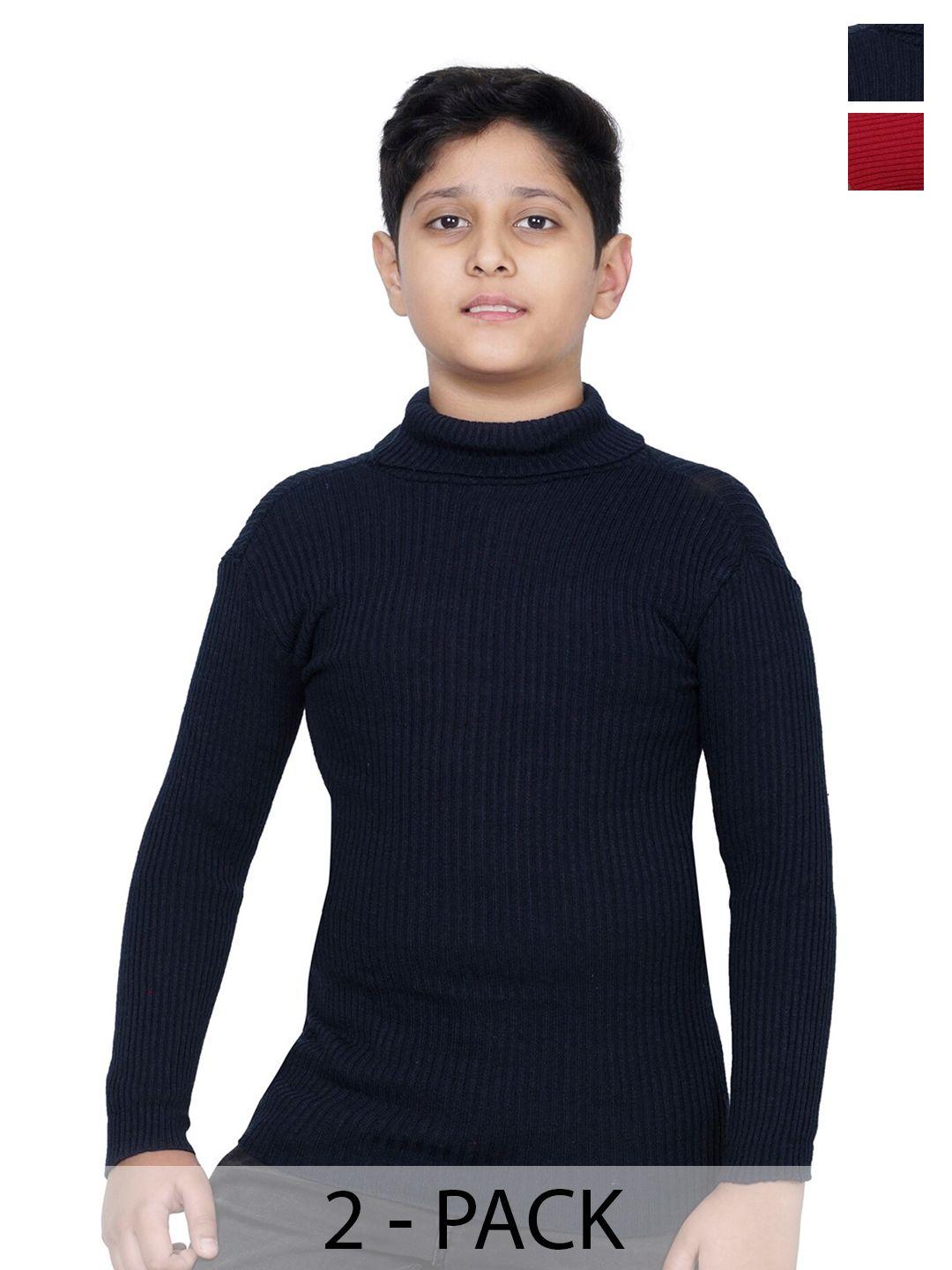 baesd boys woollen pullover with applique detail