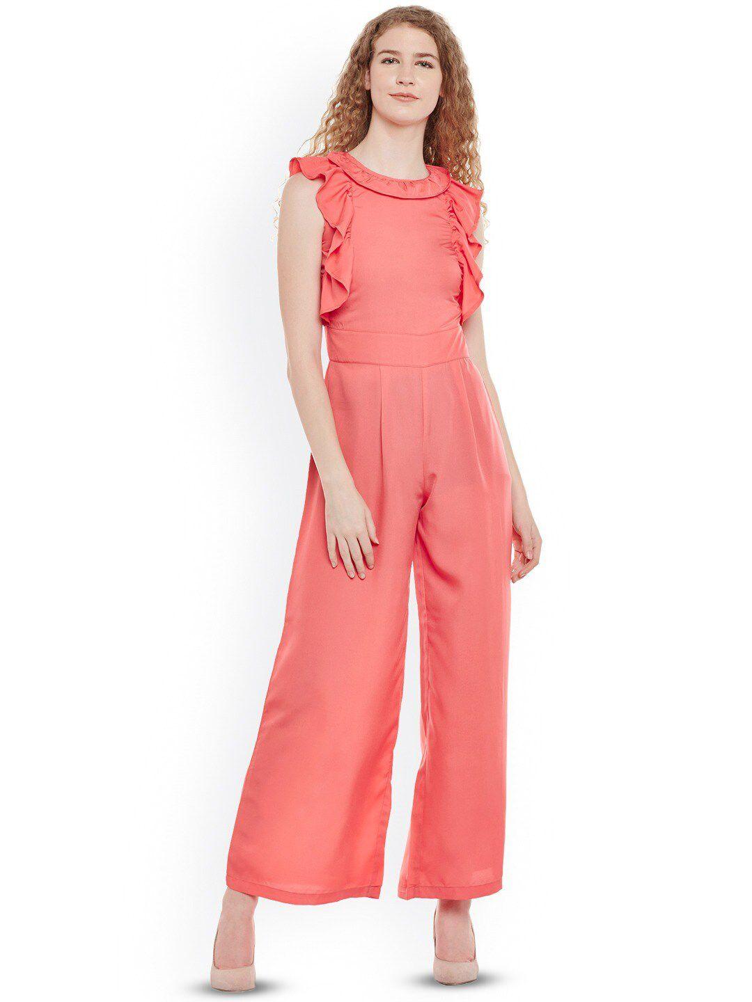 baesd coral basic jumpsuit