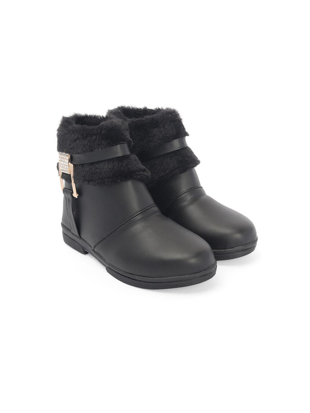 baesd girls ankle-length boots