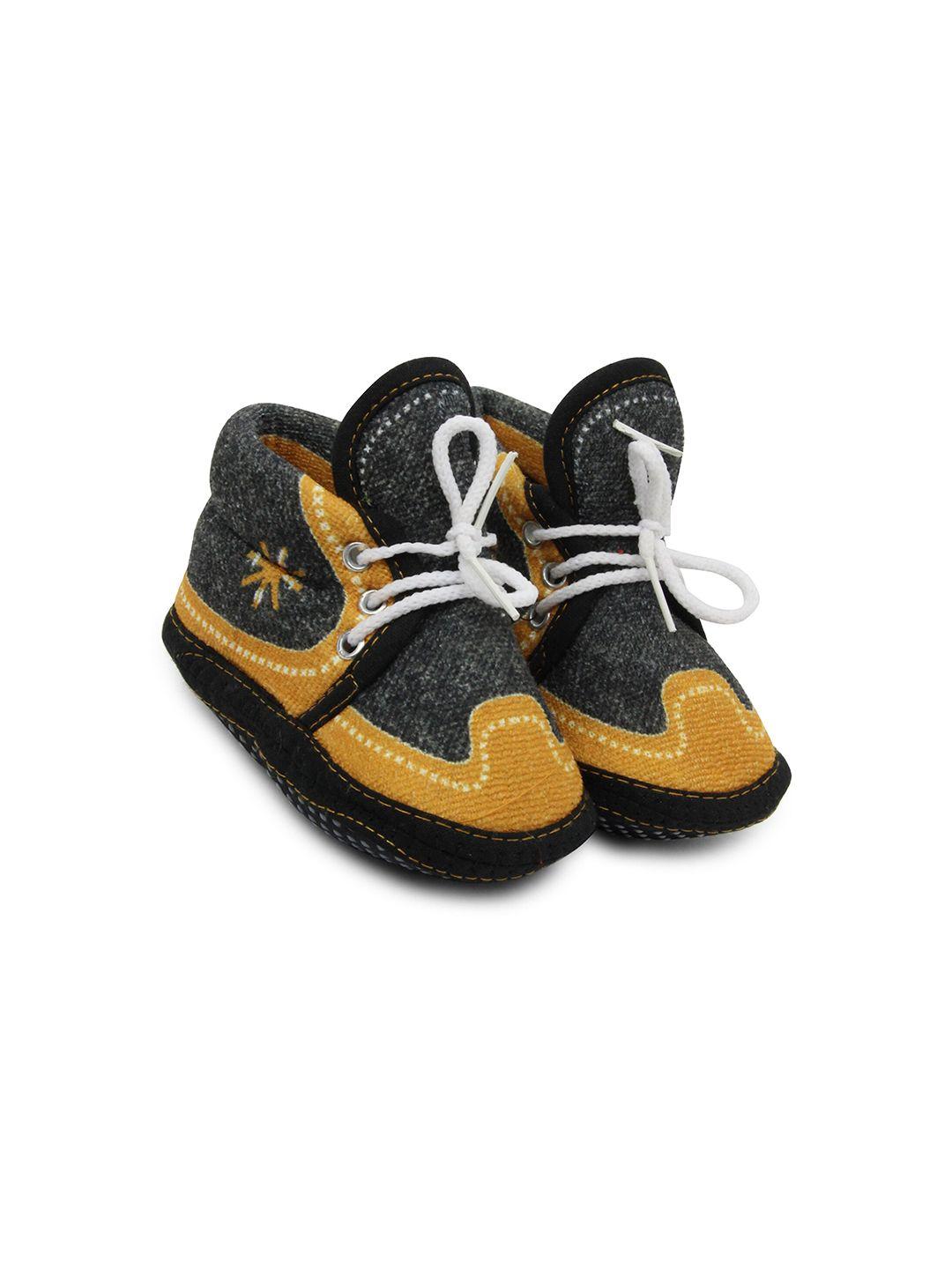 baesd infant anti-slip cotton lace-up booties