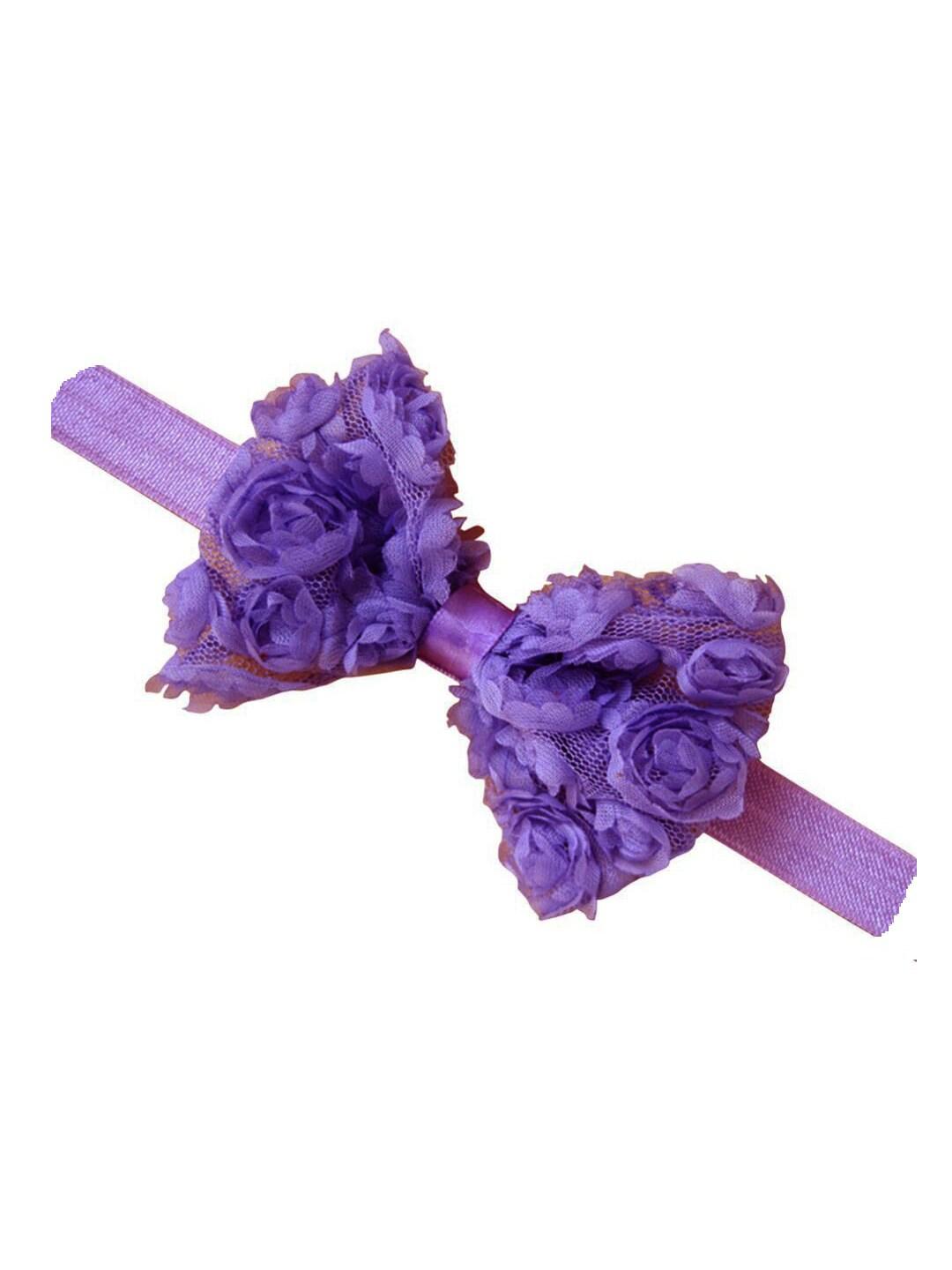 baesd infant girls floral lace hairband