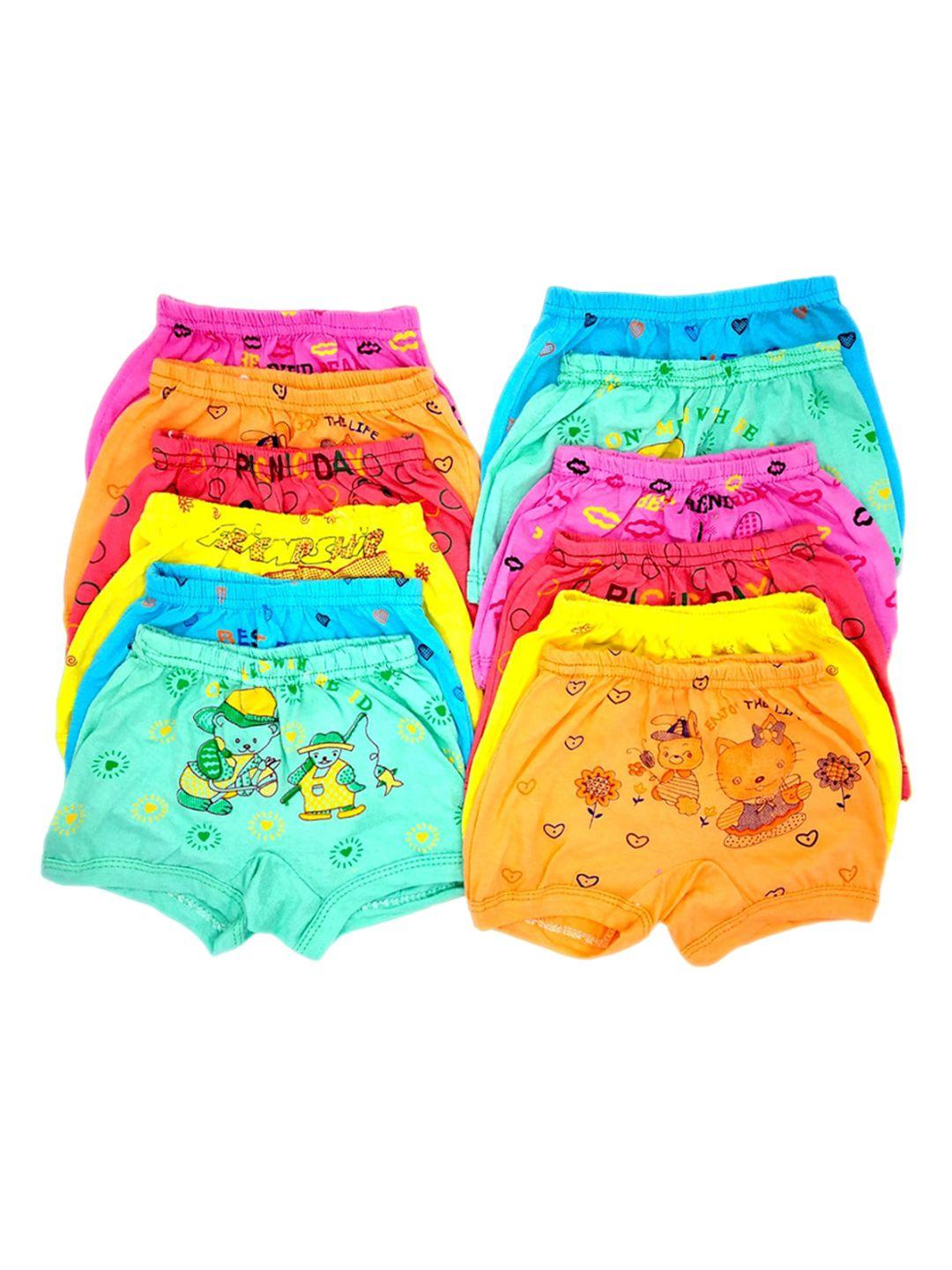baesd infant pack of 12 printed pure cotton basic briefs 40_s.p_po-12