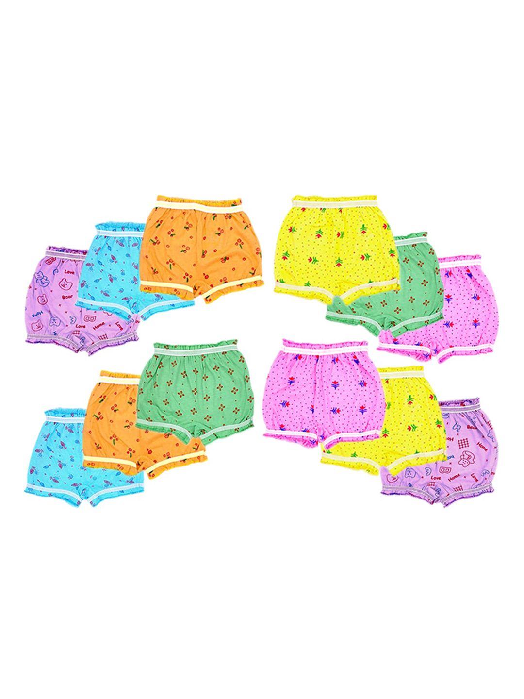 baesd infants pack of 12 printed pure cotton basic briefs 53_b.a.o_po-12