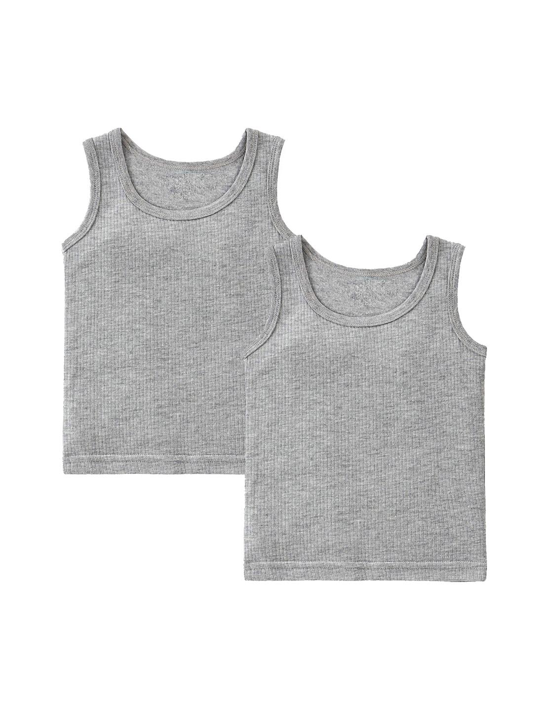 baesd infants pack of 2 cotton thermal tops