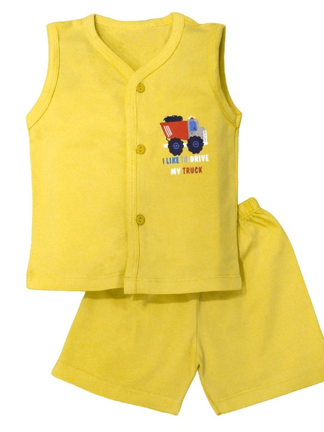 baesd infants pure cotton shirt with shorts