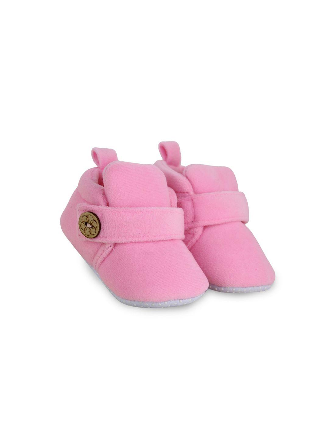baesd infants velvet anti-slip velcro booties