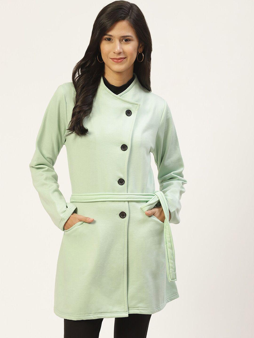 baesd lightweight longline fleece tailored jacket