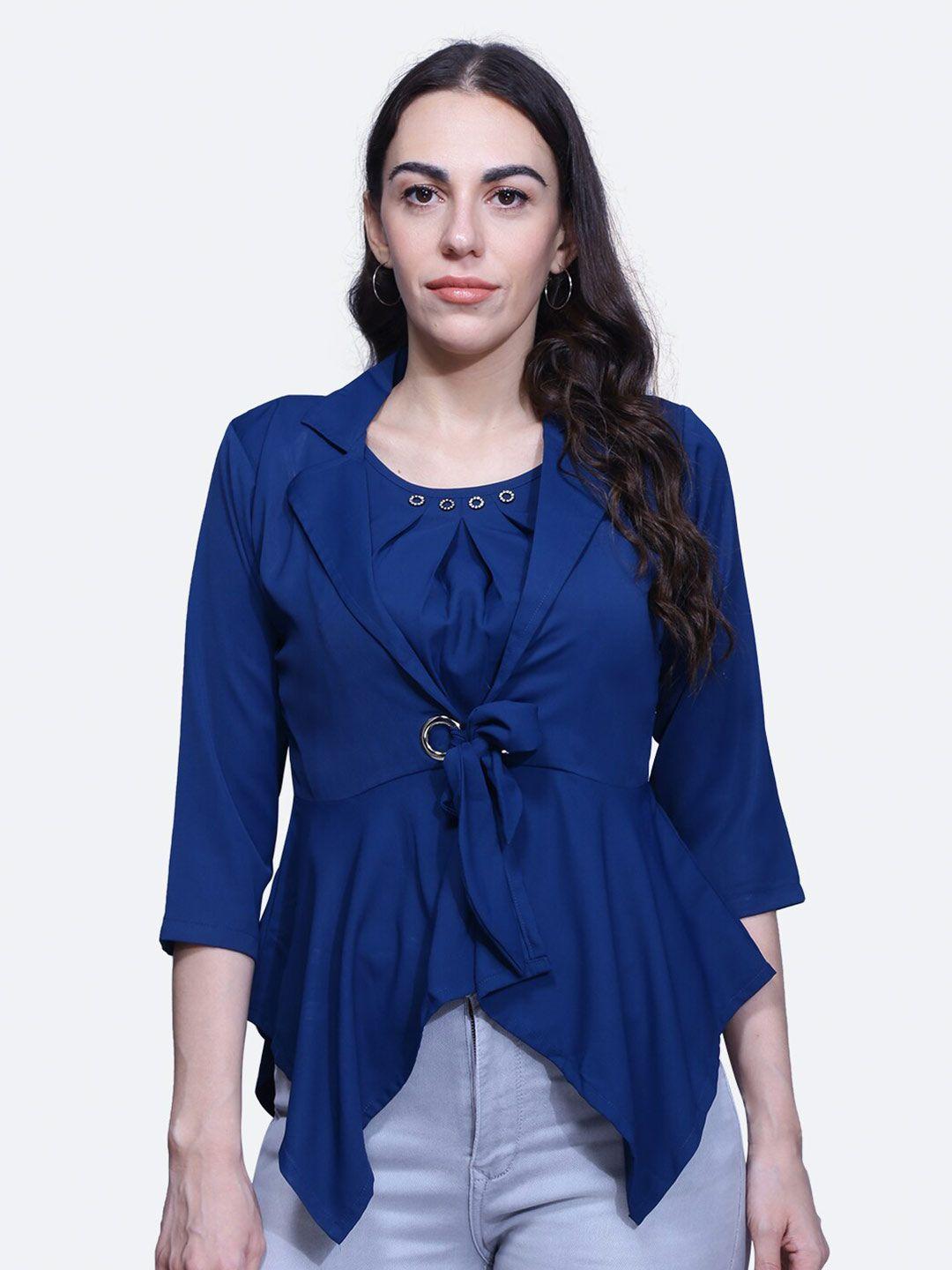 baesd pleated a-line top