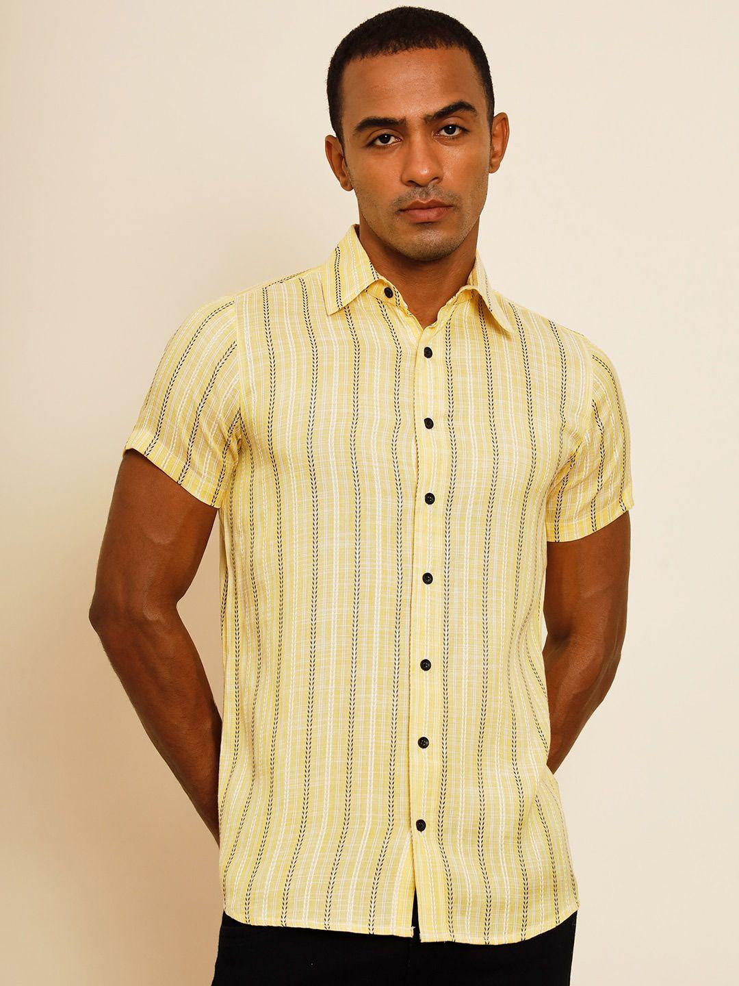 baesd standard striped casual shirt