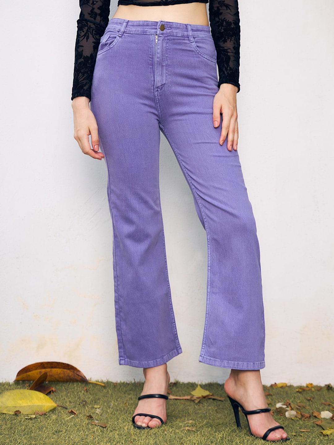 baesd women high-rise cotton jeans