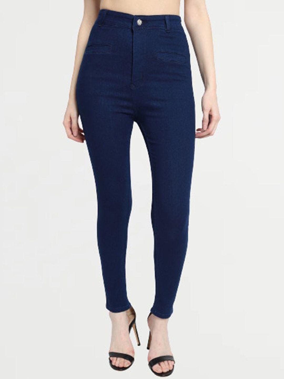 baesd women jean slim fit high-rise stretchable denim jeans