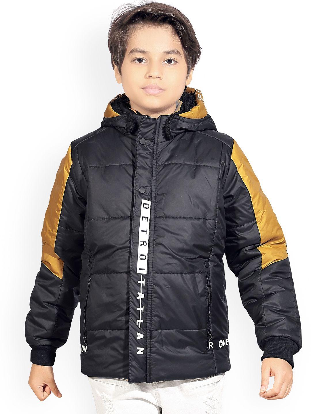 baesd boys hooded quilted jacket