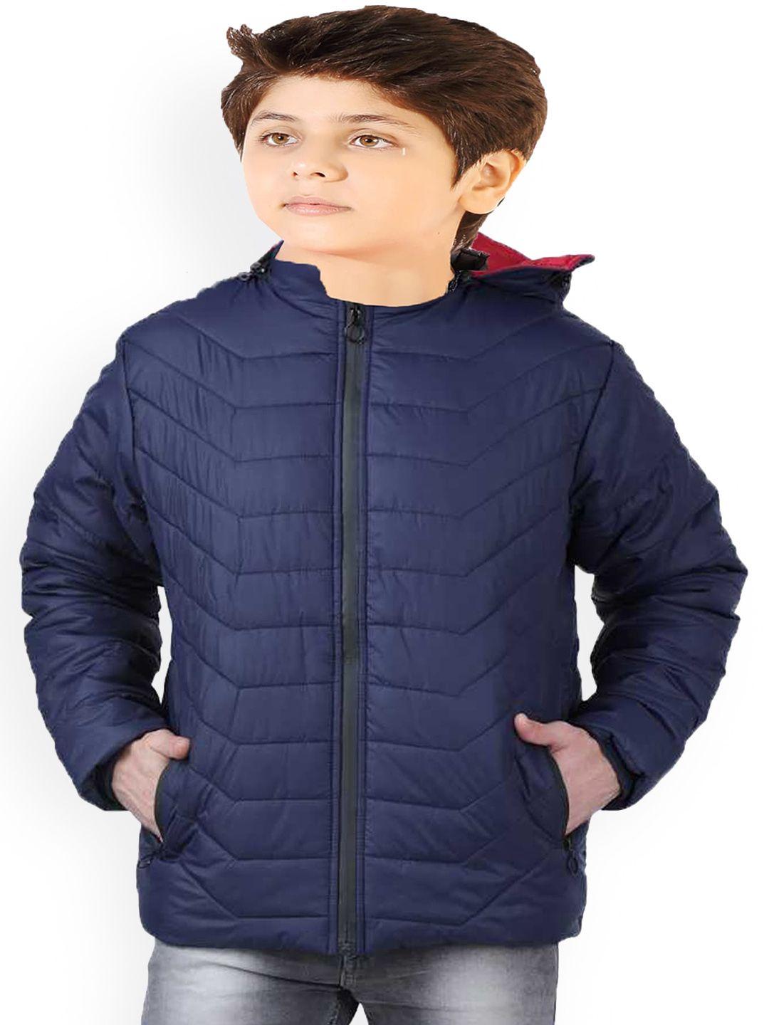 baesd boys hooded quilted jacket