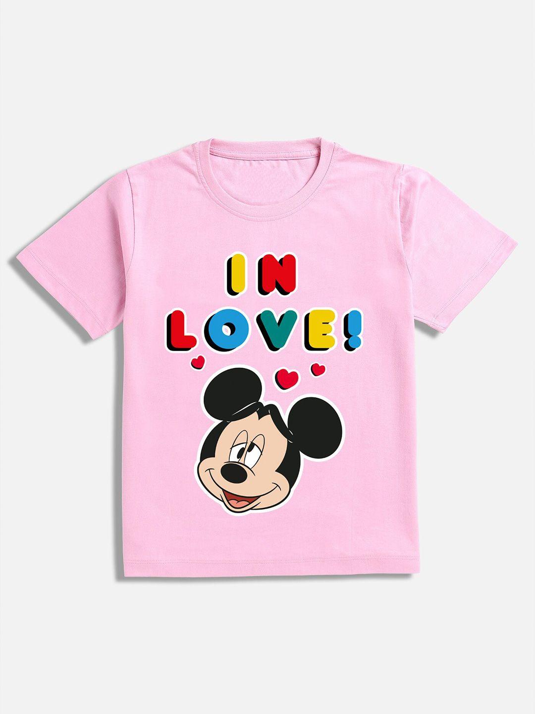 baesd boys miceky mouse printed t-shirt with trousers