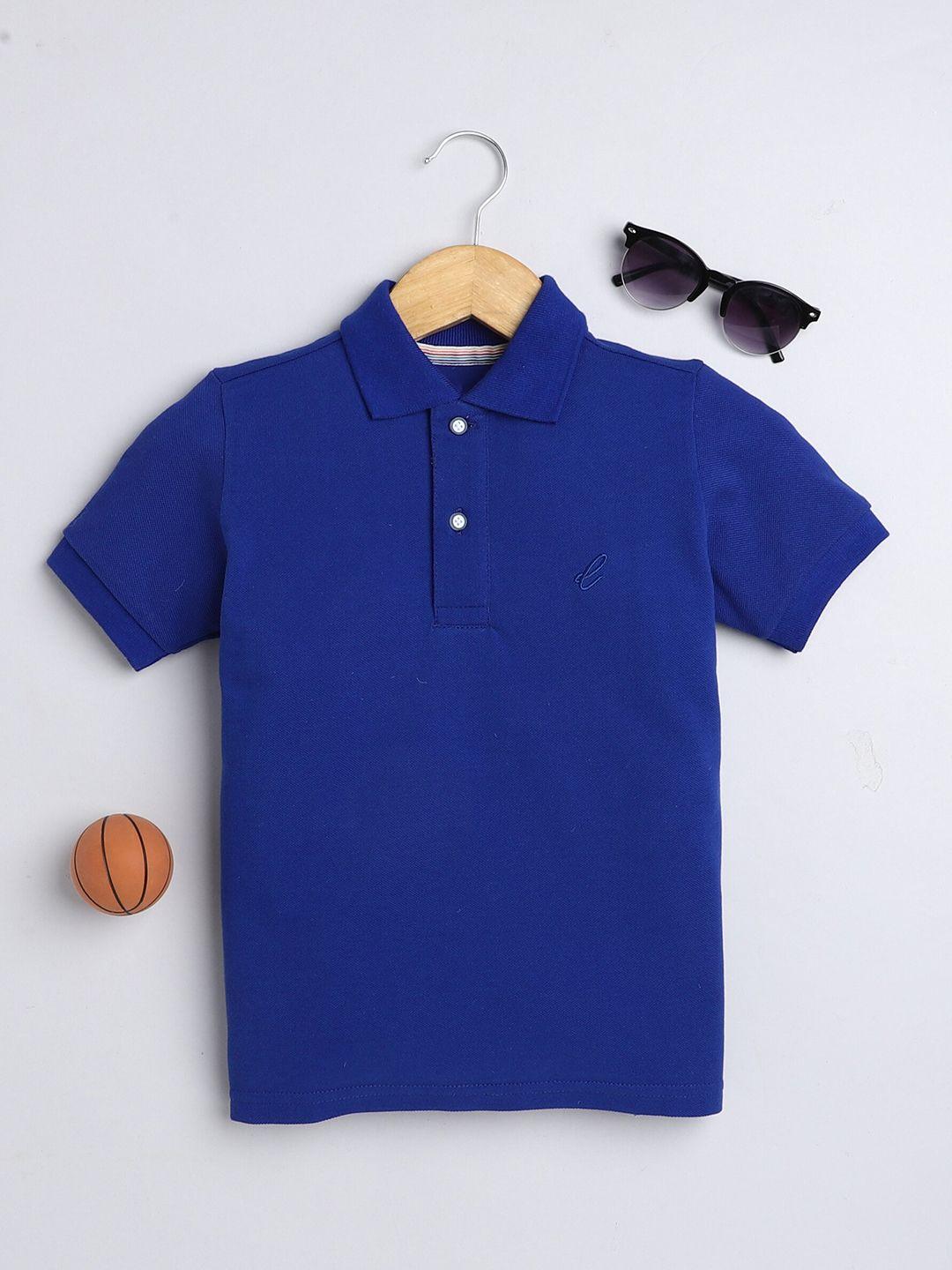 baesd boys polo collar short sleeves cotton regular t-shirt