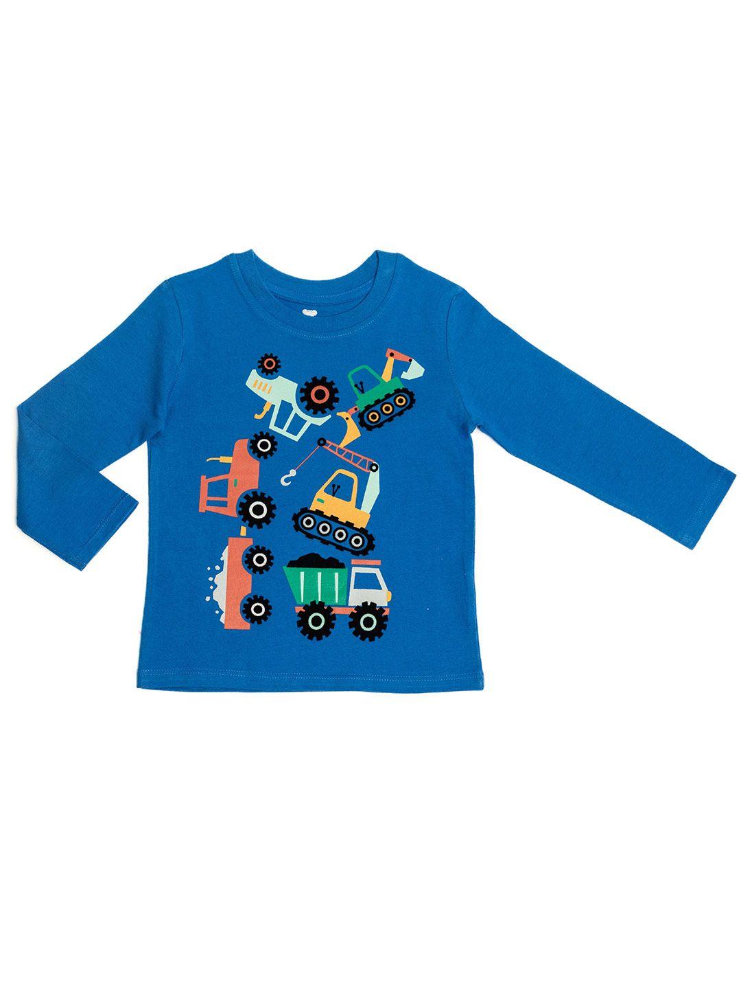 baesd boys printed cotton sweatshirt