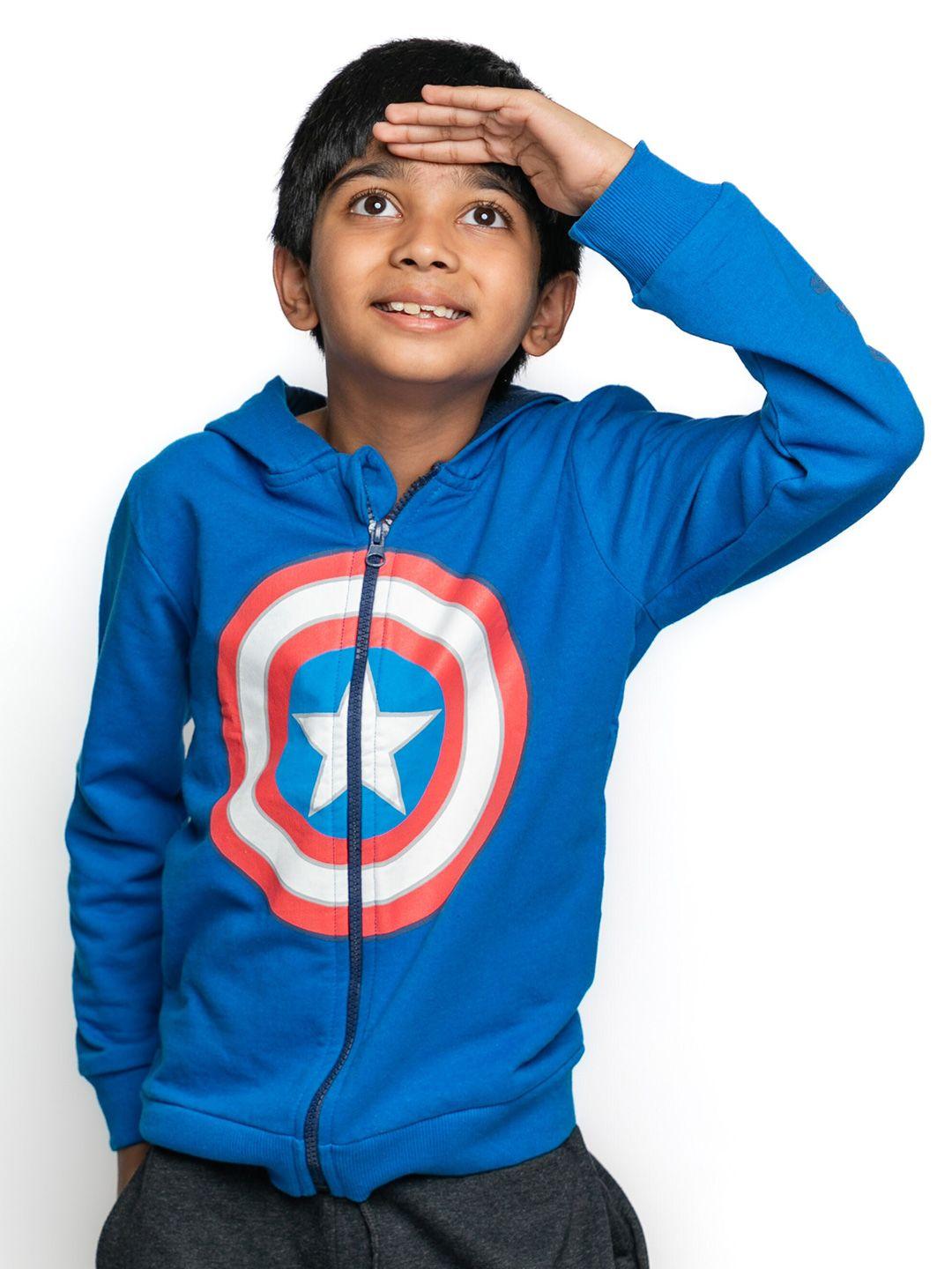 baesd boys printed hooded sweatshirt