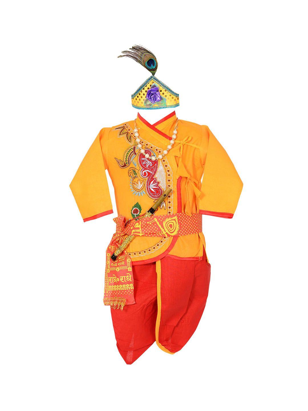 baesd boys pure cotton kurta with dhoti pants