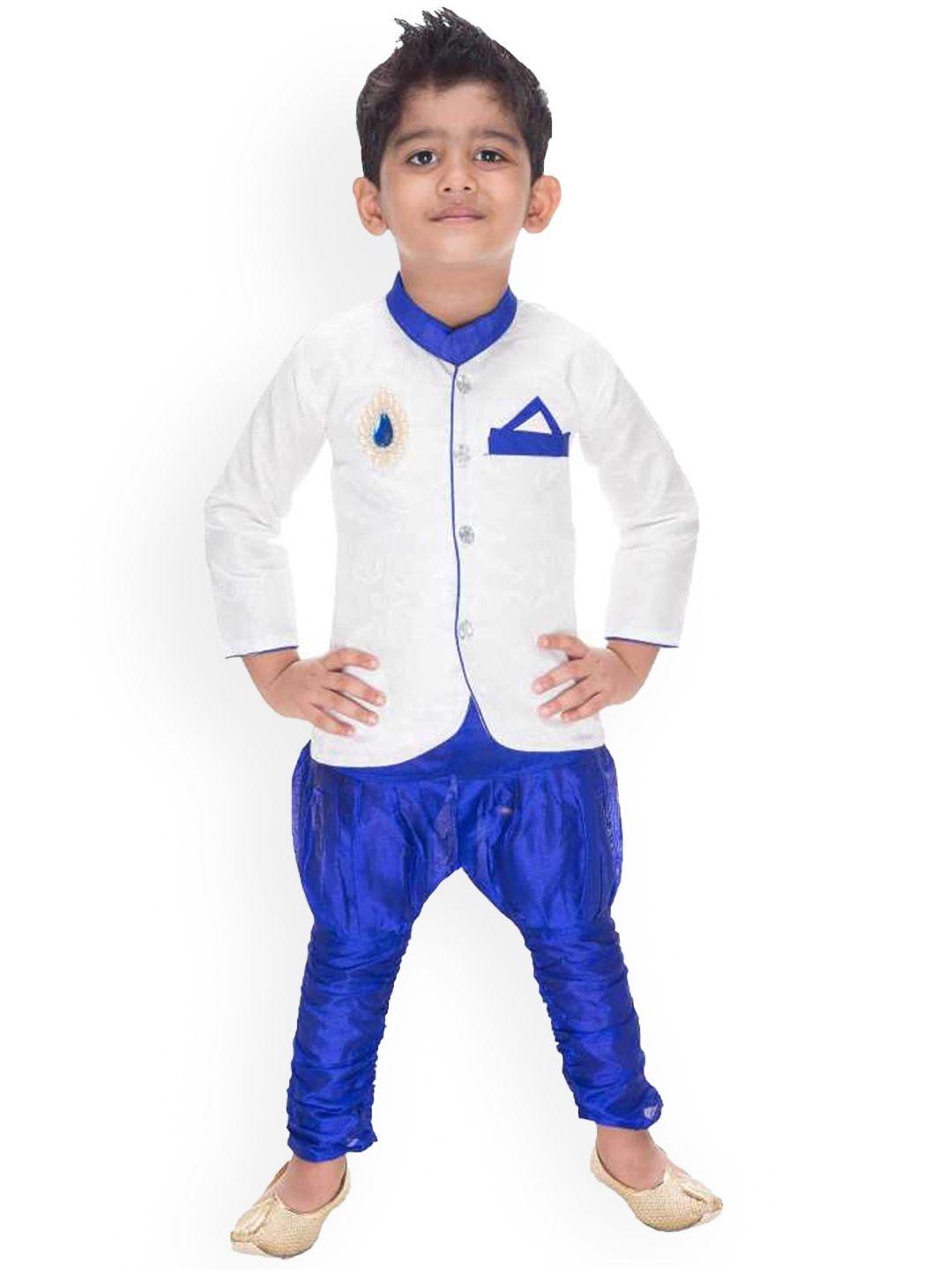 baesd boys self-design sherwani set