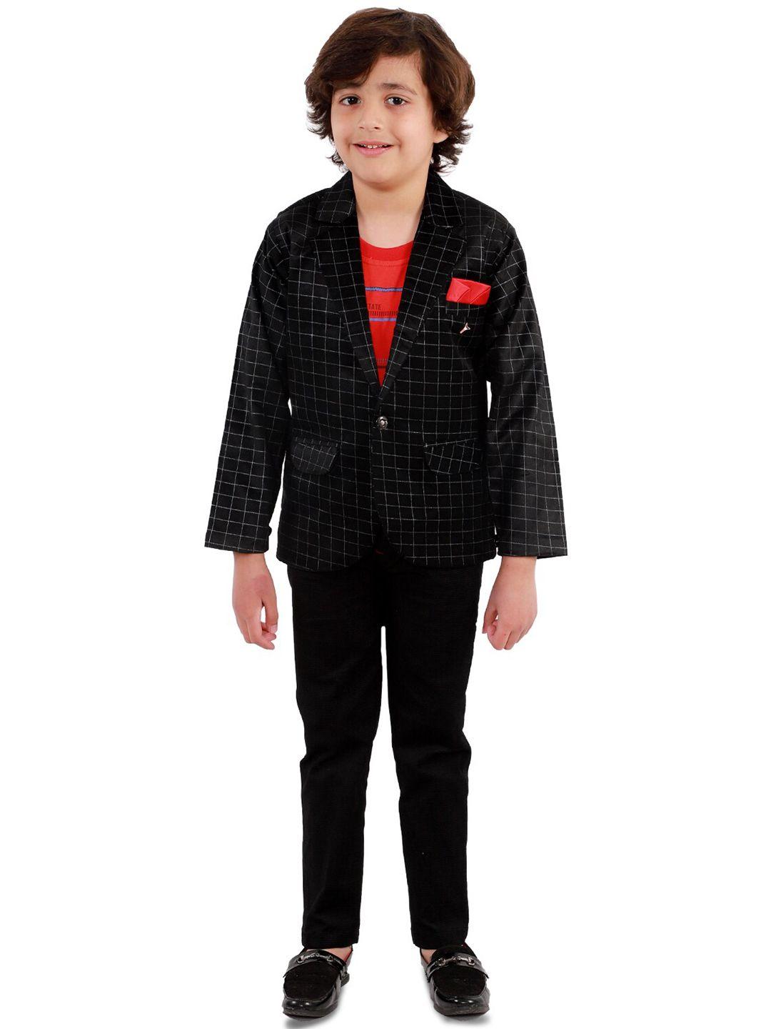 baesd boys single breasted 2 piece party suit