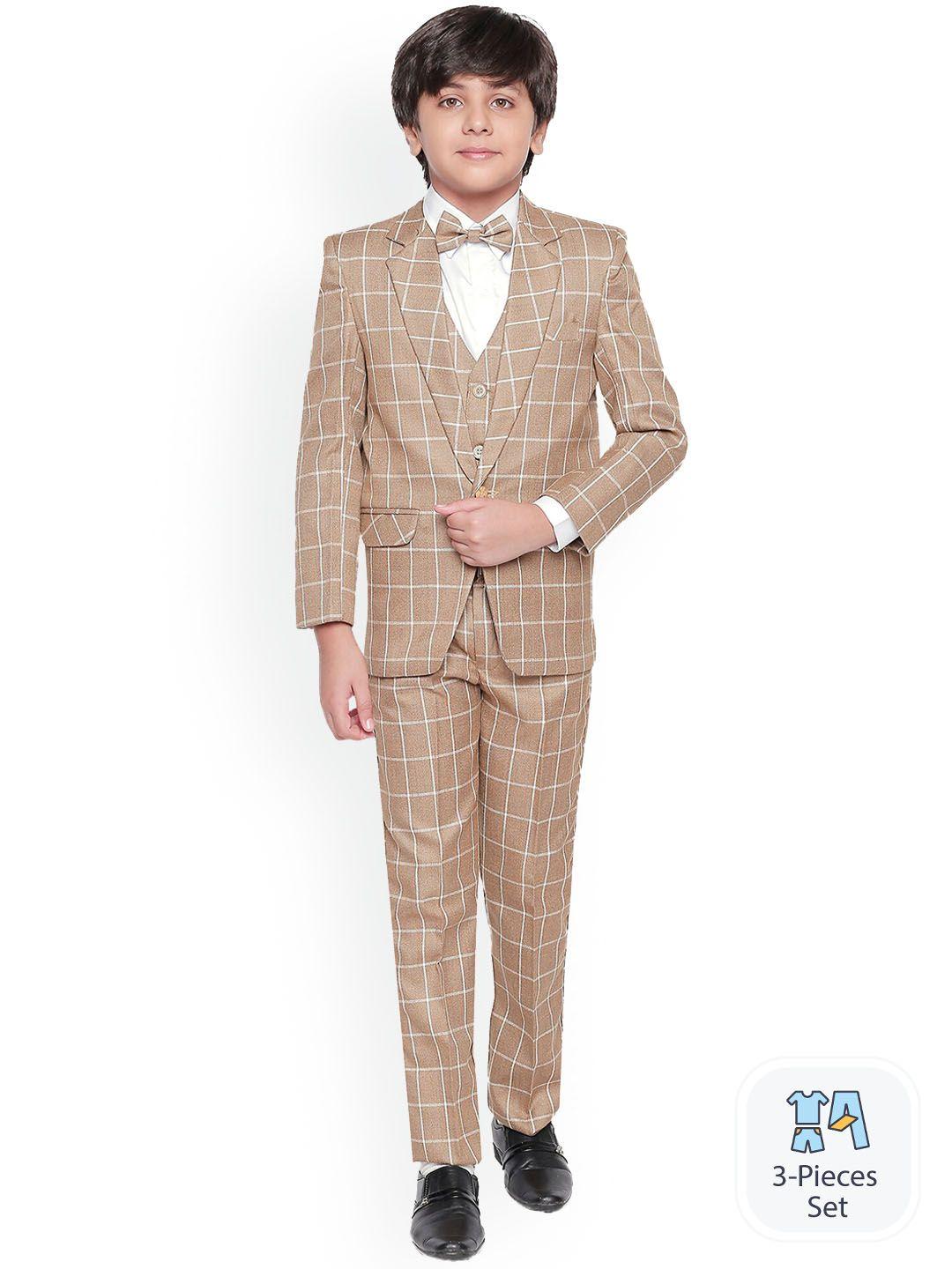 baesd boys single-breasted 5-piece party suit