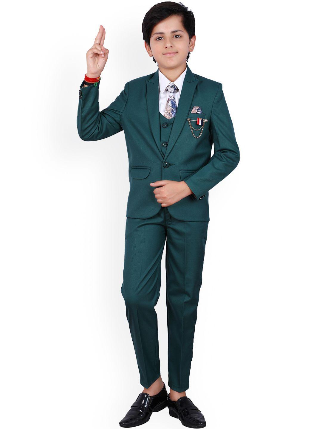 baesd boys single-breasted 5 piece suit