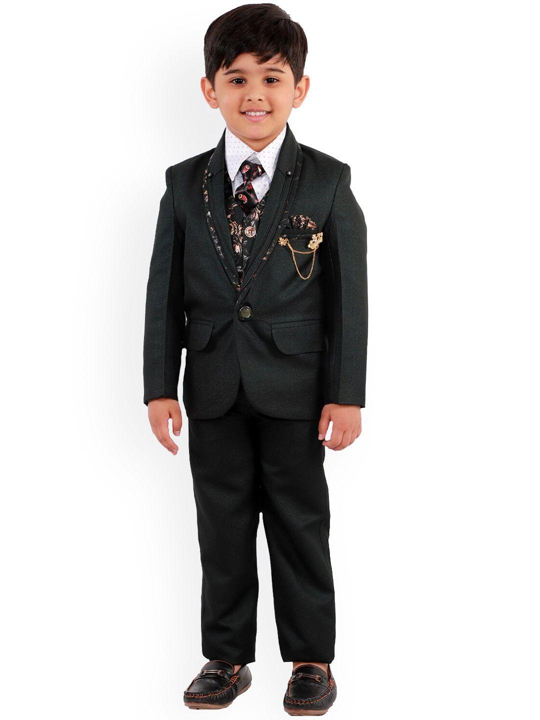 baesd boys single-breasted five-piece party suit