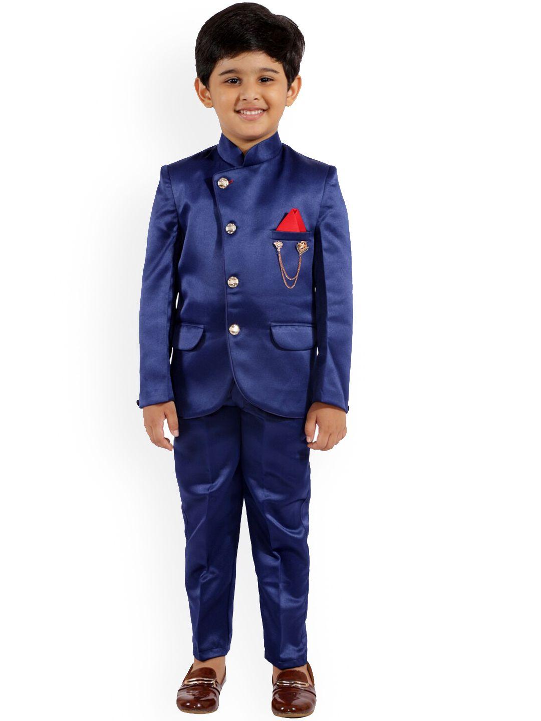 baesd boys single-breasted two-piece suit