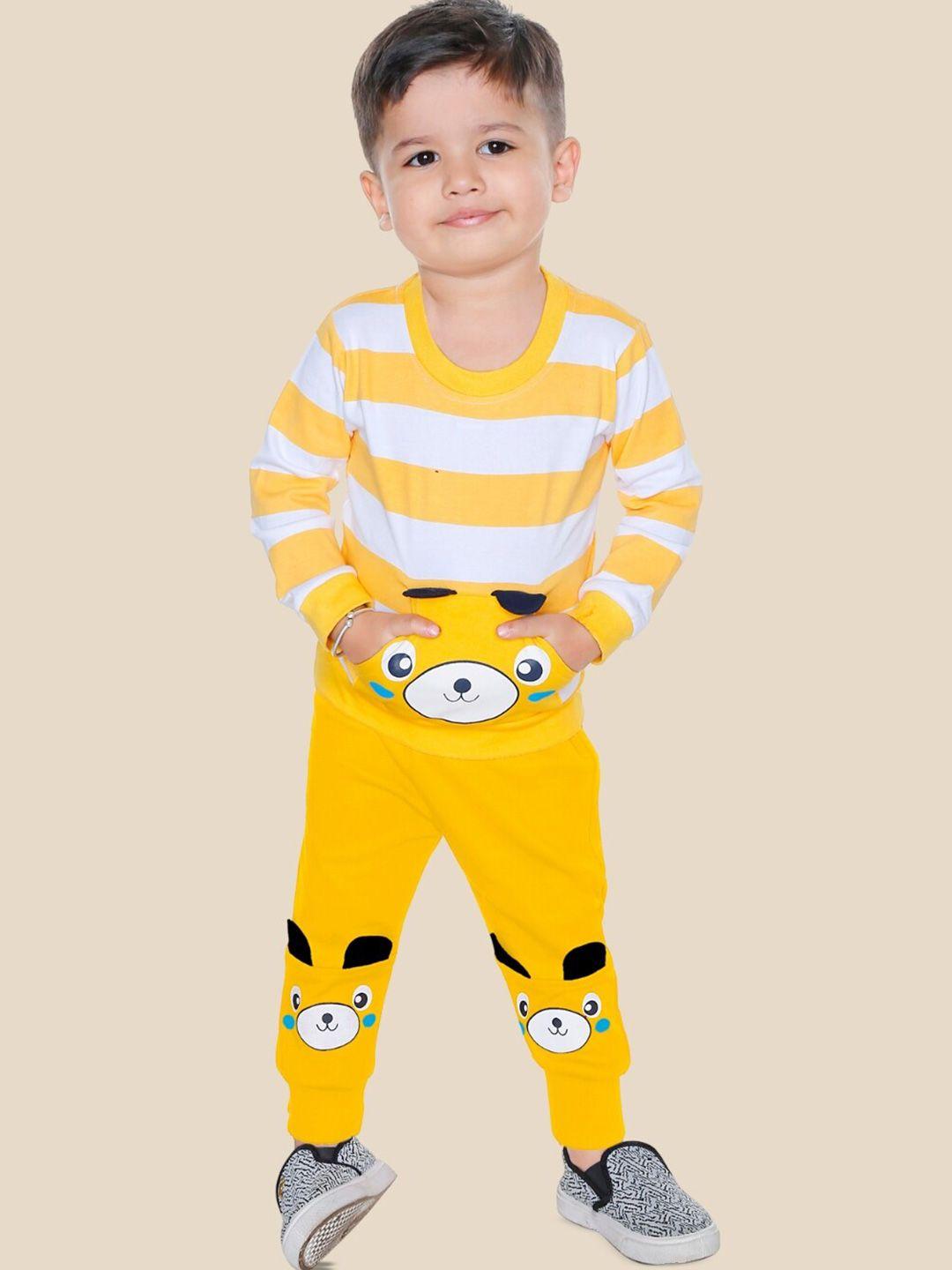 baesd boys striped t-shirt with trousers