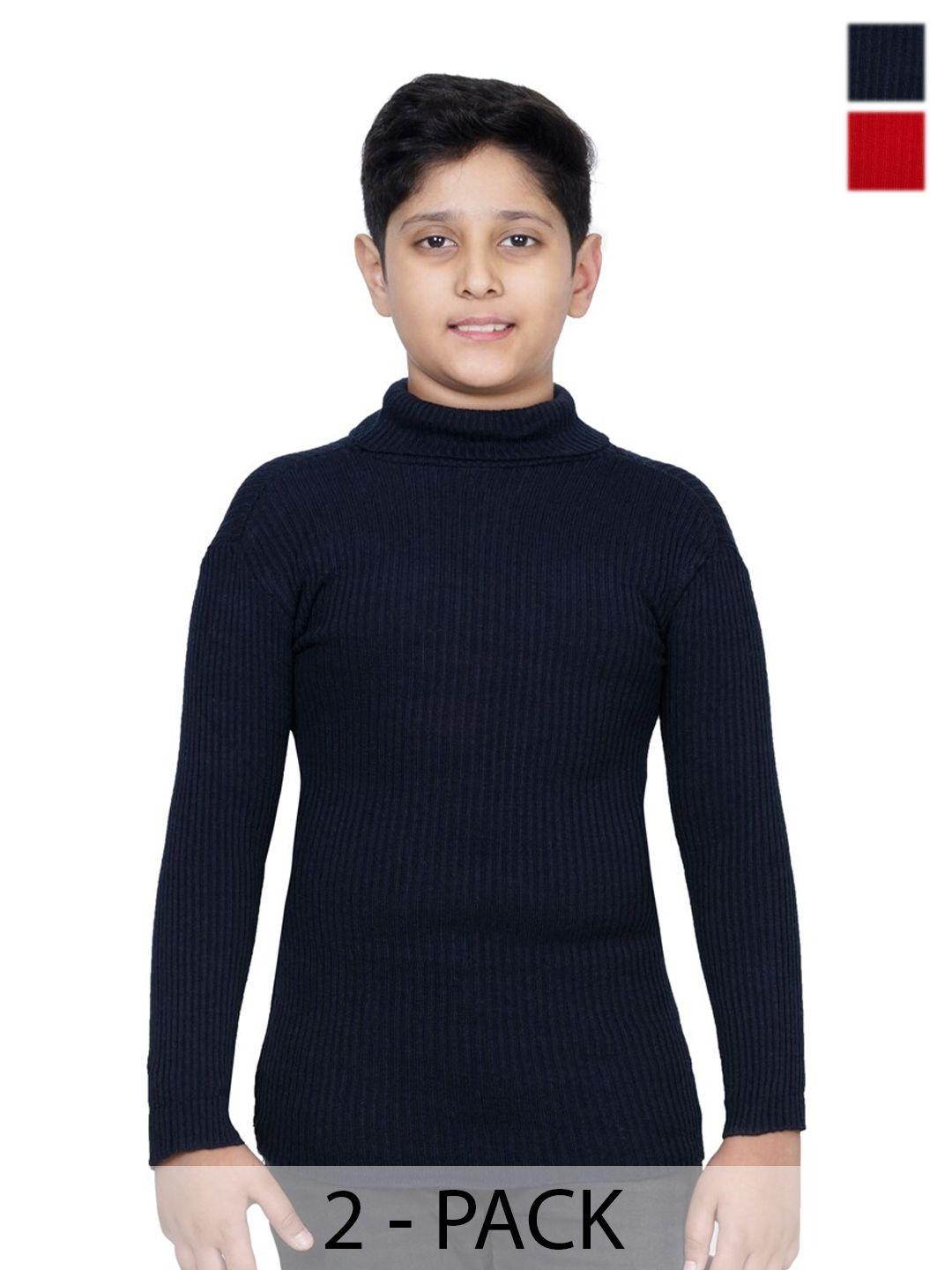 baesd boys woollen pullover with applique detail