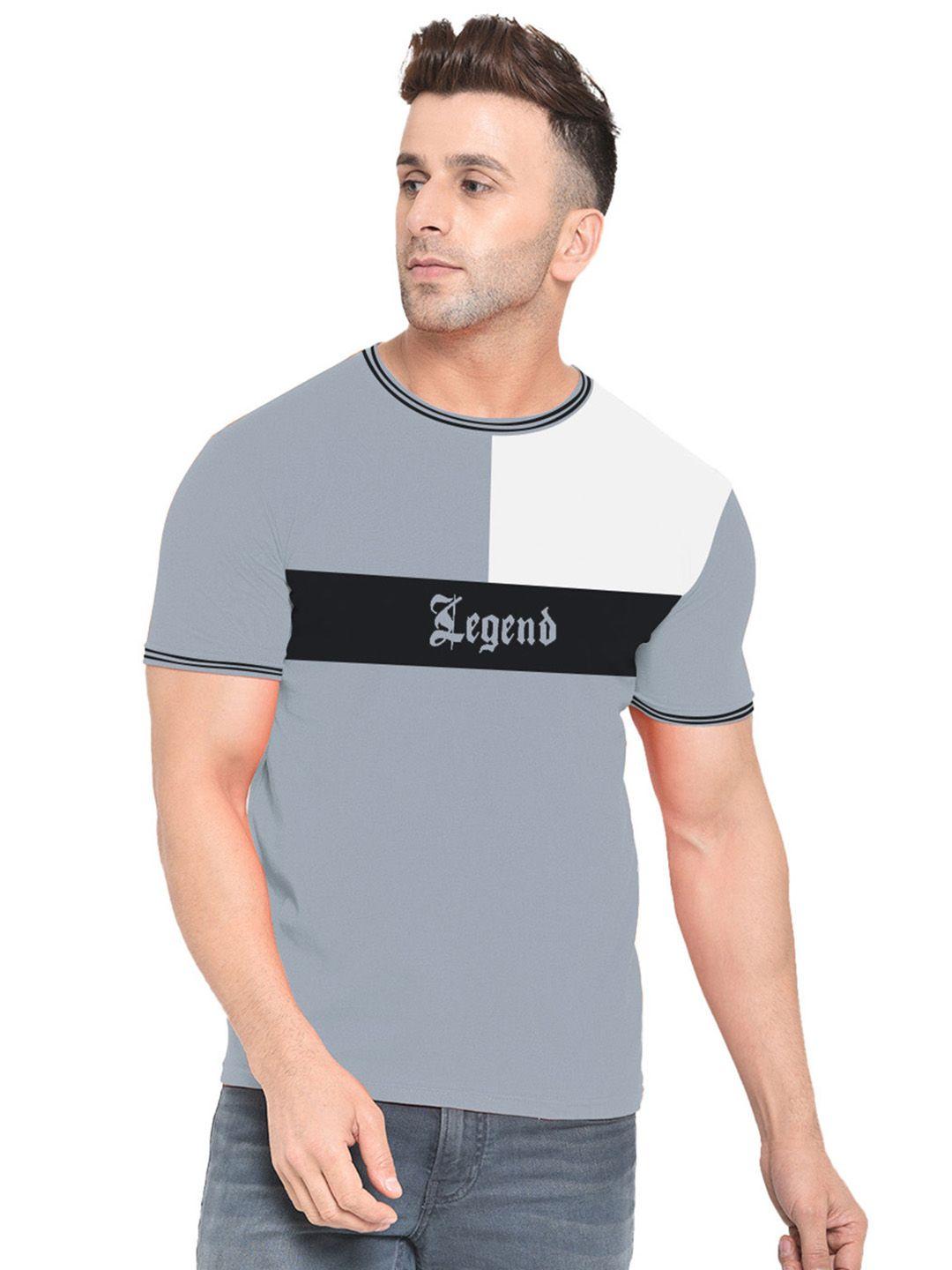 baesd colourblocked cotton casual t-shirt