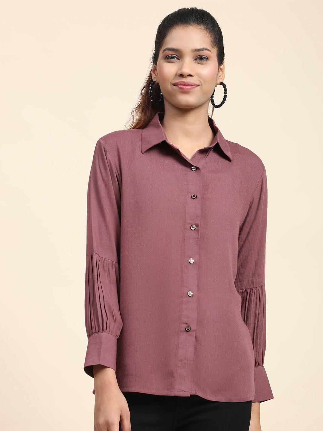 baesd comfort spread collar formal shirt