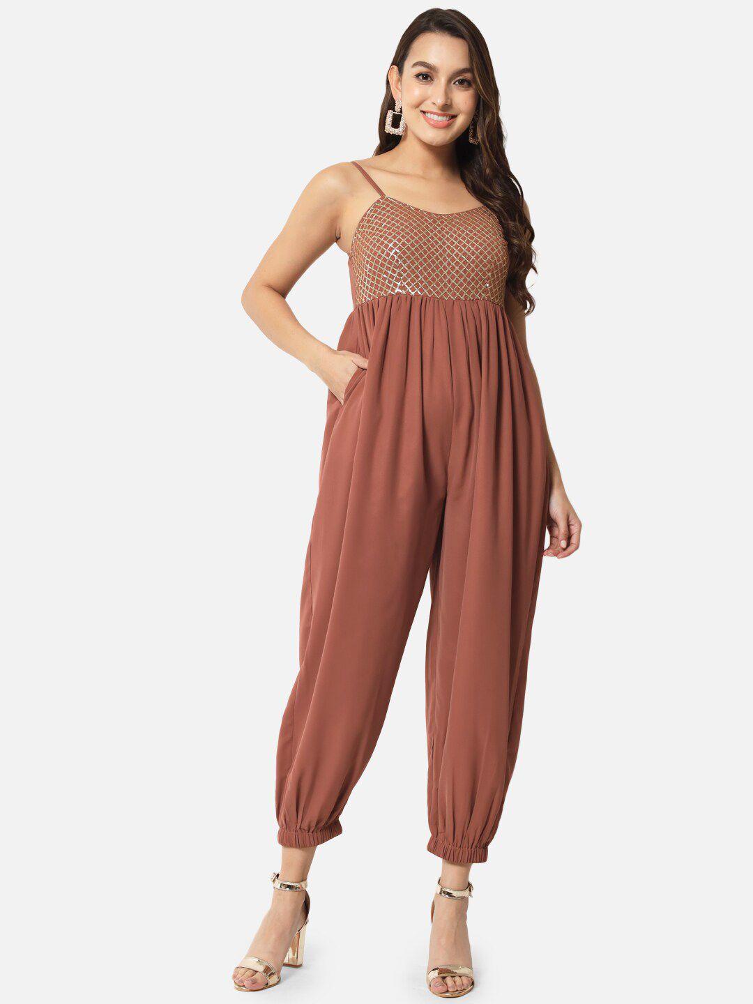 baesd embellished basic jumpsuit