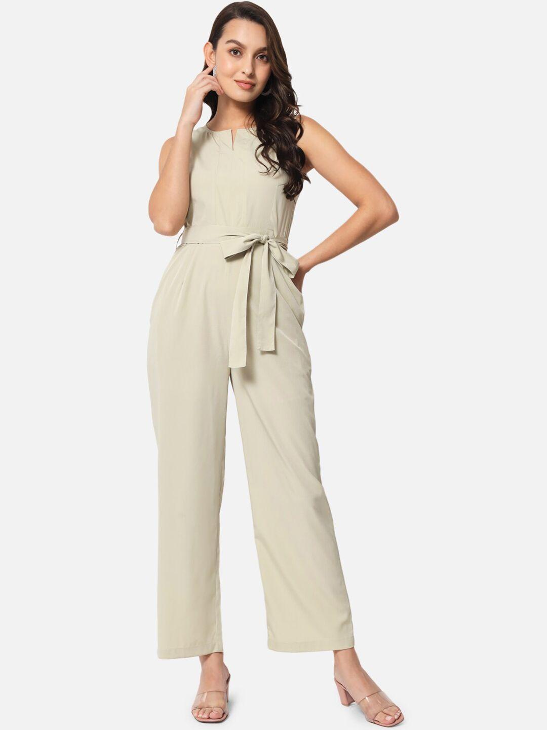 baesd green basic jumpsuit