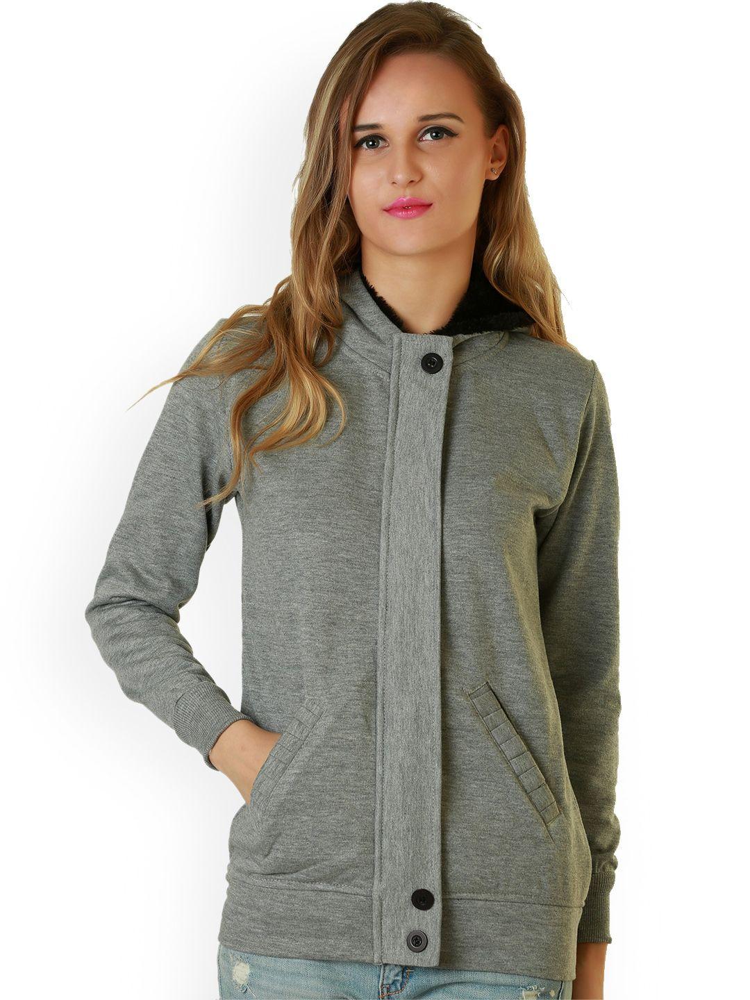 baesd hooded fleece lightweight open front jacket