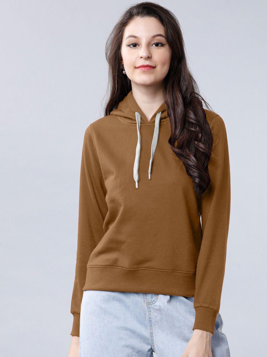 baesd hooded long sleeves pullover ribbed cotton casual sweatshirt