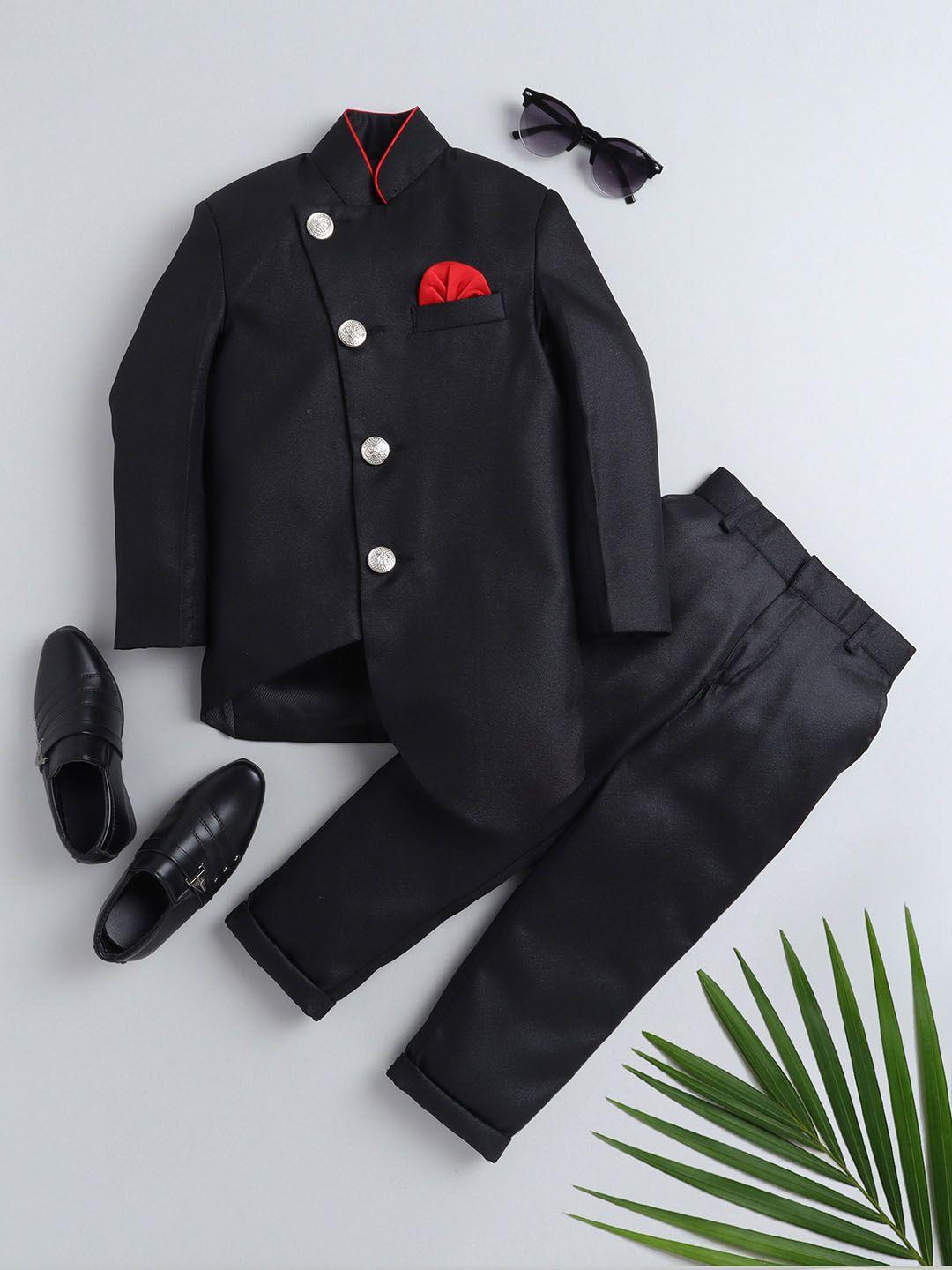 baesd infant boys jodhpuri blazer & trousers